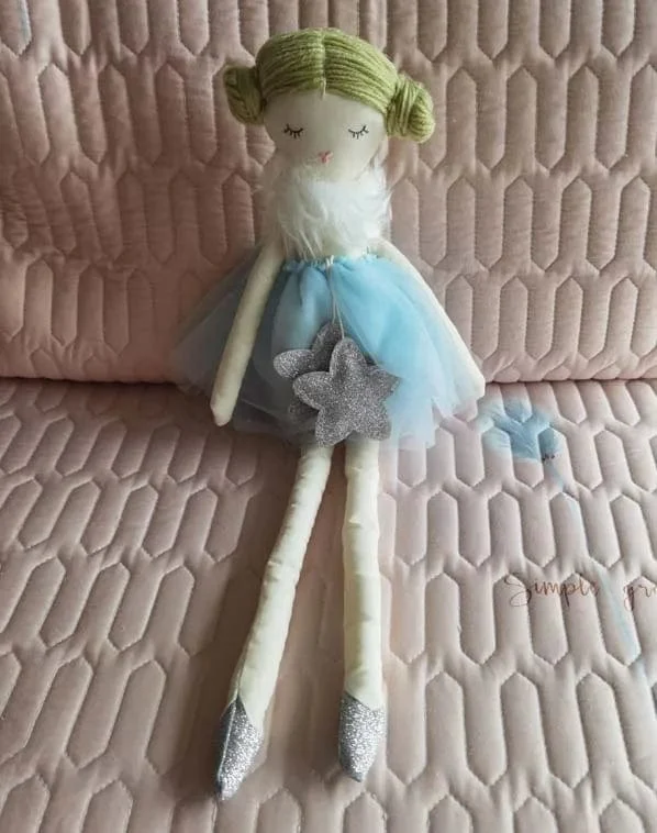 Nordische 50cm Fee Beruhigende Mädchen Puppe Plüsch Spielzeug für Baby Mädchen Schlafen Spielzeug Kinder Geschenk Baby Mädchen Zimmer Dekoration Kinderzimmer Dekor