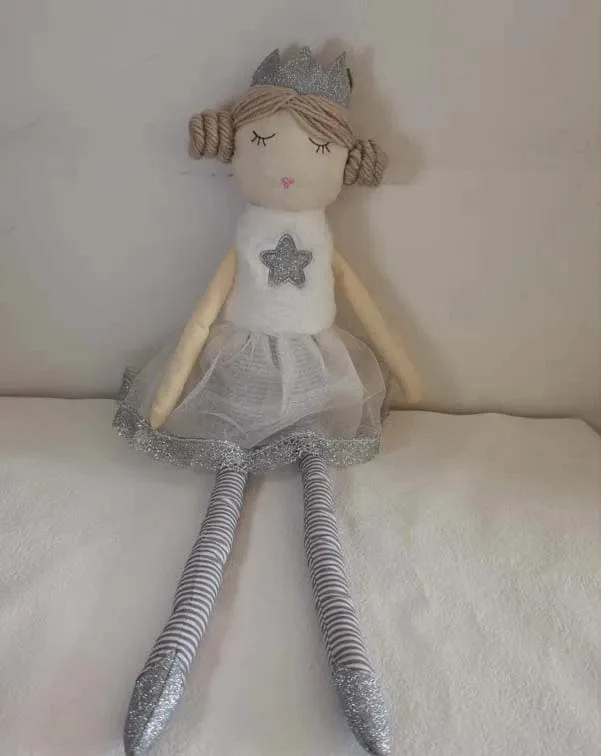 Nordische 50cm Fee Beruhigende Mädchen Puppe Plüsch Spielzeug für Baby Mädchen Schlafen Spielzeug Kinder Geschenk Baby Mädchen Zimmer Dekoration Kinderzimmer Dekor