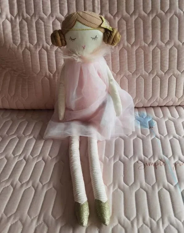 Nordische 50cm Fee Beruhigende Mädchen Puppe Plüsch Spielzeug für Baby Mädchen Schlafen Spielzeug Kinder Geschenk Baby Mädchen Zimmer Dekoration Kinderzimmer Dekor