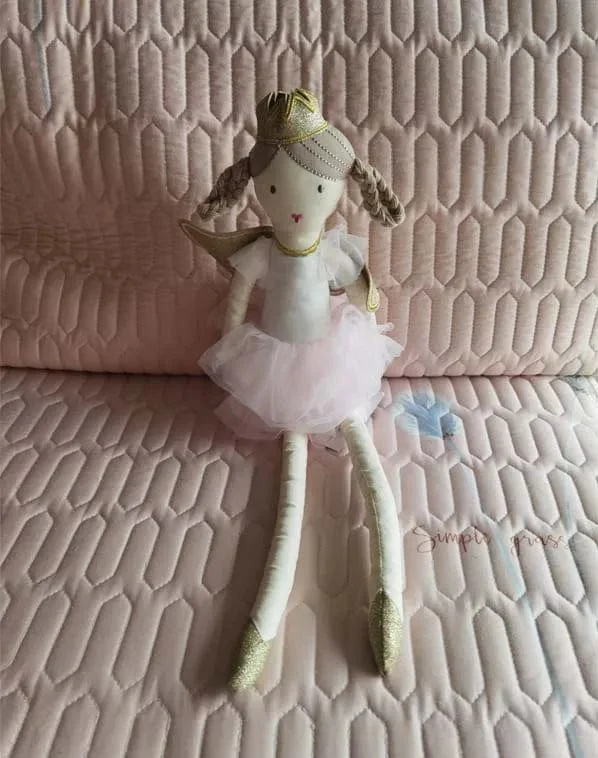 Nordische 50cm Fee Beruhigende Mädchen Puppe Plüsch Spielzeug für Baby Mädchen Schlafen Spielzeug Kinder Geschenk Baby Mädchen Zimmer Dekoration Kinderzimmer Dekor