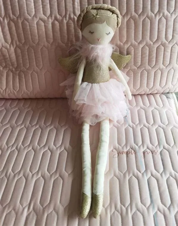 Nordische 50cm Fee Beruhigende Mädchen Puppe Plüsch Spielzeug für Baby Mädchen Schlafen Spielzeug Kinder Geschenk Baby Mädchen Zimmer Dekoration Kinderzimmer Dekor