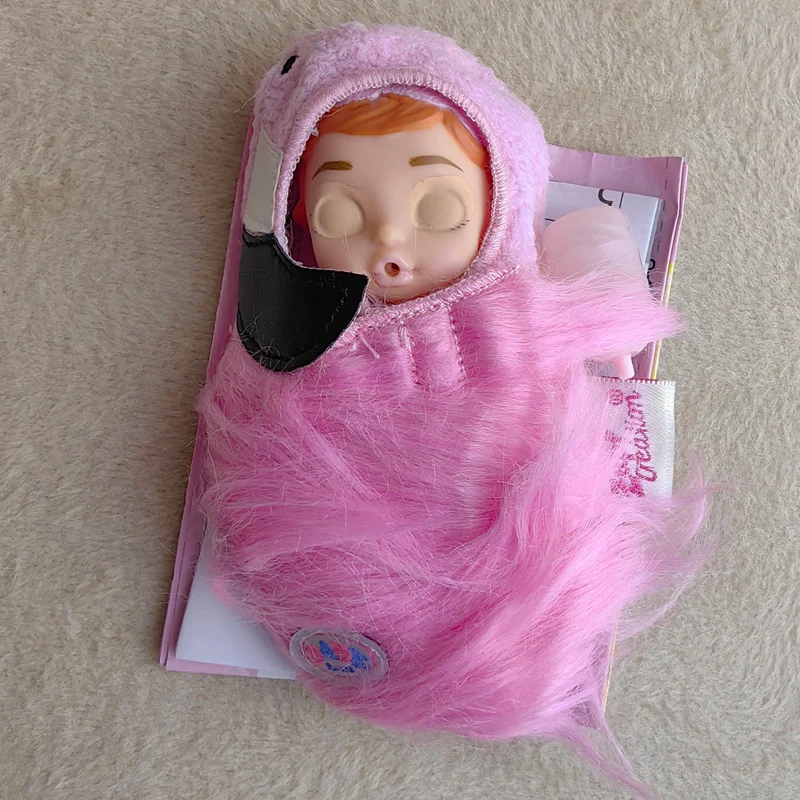 10 cm Hochwertige Mode Action original Schöne kleine schlafende Babypuppe Beste Geschenk für Kind