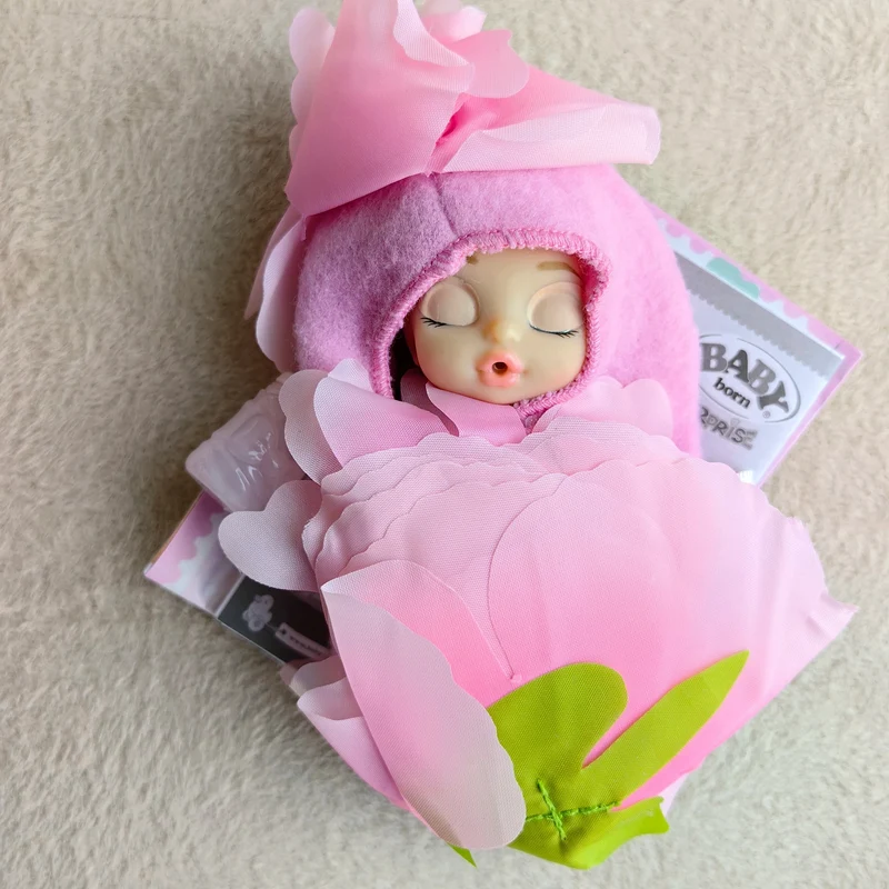 10 cm Hochwertige Mode Action original Schöne kleine schlafende Babypuppe Beste Geschenk für Kind