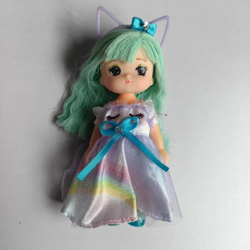 Licca Puppenköpfe, süßes kleines Mädchen, bunte Haarköpfe, DIY-Make-up-Übung, Puppenzubehör, Mädchengeschenk, Lica Jenny Puppenzubehör