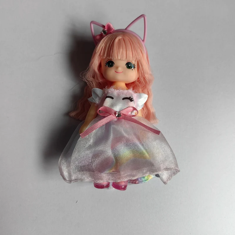 Licca Puppenköpfe, süßes kleines Mädchen, bunte Haarköpfe, DIY-Make-up-Übung, Puppenzubehör, Mädchengeschenk, Lica Jenny Puppenzubehör
