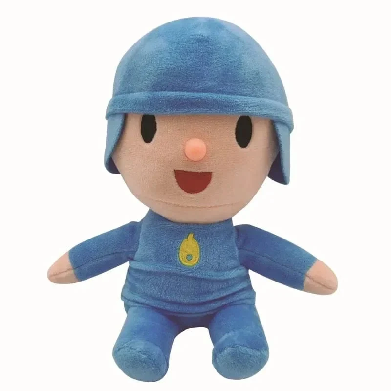 25 cm Heiße neue Pocoyo-Plüschpuppe Kawaii Little P Youyou Peluche Barto Duck Puppy Lula Ellie Elefant Plüschtiere Kinderspielzeug