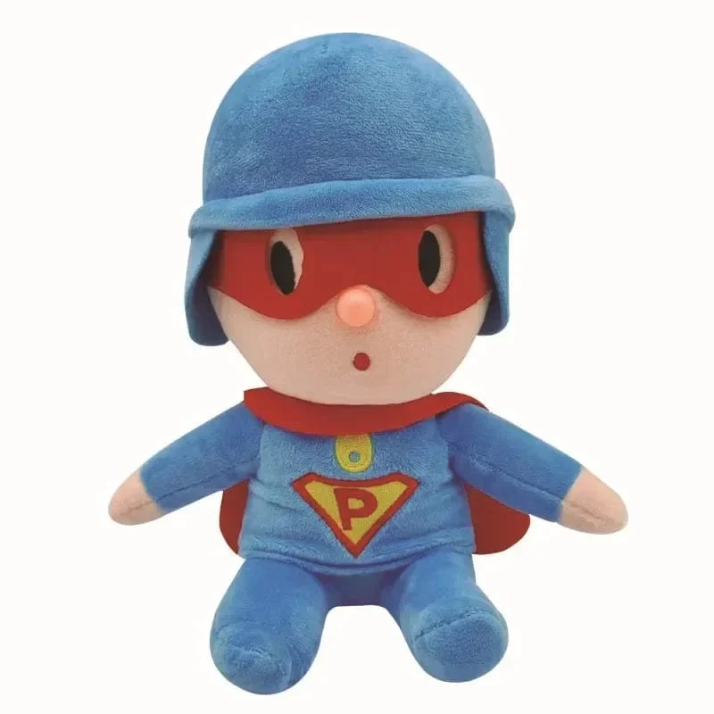 25 cm Heiße neue Pocoyo-Plüschpuppe Kawaii Little P Youyou Peluche Barto Duck Puppy Lula Ellie Elefant Plüschtiere Kinderspielzeug