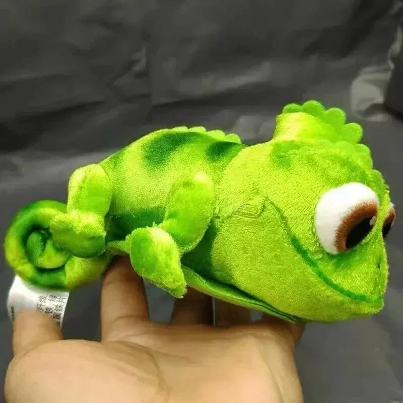 Pascal Rapunzel Chamäleon Plüschpuppen 15cm Pascal Kuscheltiere Plüschpuppe Pascal Rapunzel Schulter Plüschtiere Kindergeschenke
