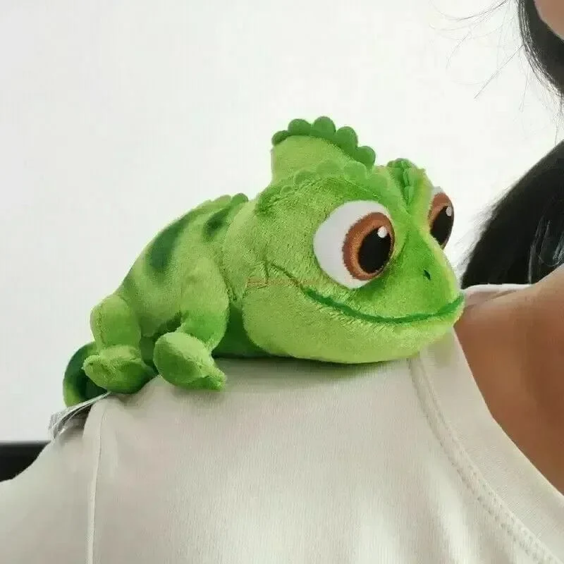 Pascal Rapunzel Chamäleon Plüschpuppen 15cm Pascal Kuscheltiere Plüschpuppe Pascal Rapunzel Schulter Plüschtiere Kindergeschenke