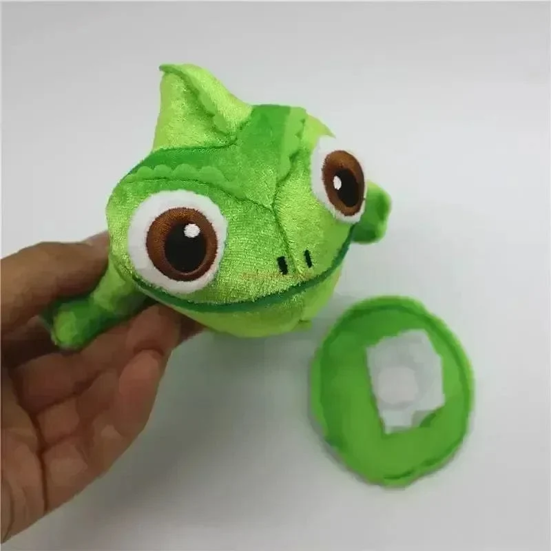 Pascal Rapunzel Chamäleon Plüschpuppen 15cm Pascal Kuscheltiere Plüschpuppe Pascal Rapunzel Schulter Plüschtiere Kindergeschenke