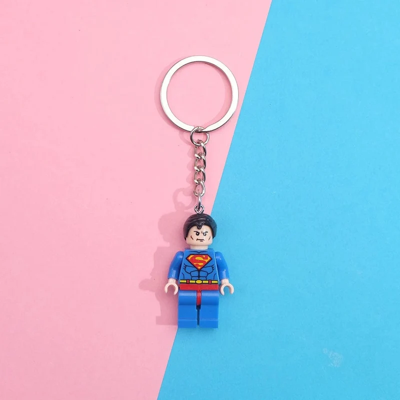 Cartoon Anime Marvel Spider-Man Batman Superman Iron Man Wolverine Captain America Anhänger Schlüsselanhänger Anhänger Rucksack Anhänger Spielzeug