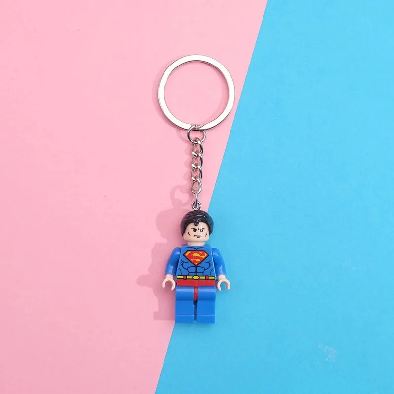 Cartoon Anime Marvel Spider-Man Batman Superman Iron Man Wolverine Captain America Anhänger Schlüsselanhänger Anhänger Rucksack Anhänger Spielzeug