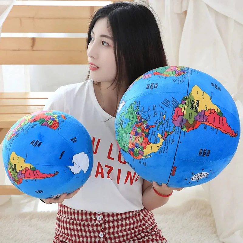 Simulierte Erde, Sonne, Mars, Mond, Stofftiere, Gefüllte Planeten im Sonnensystem, weiche Puppe, Kissen, Kissen, Junge, Mädchen, Geburtstagsgeschenk