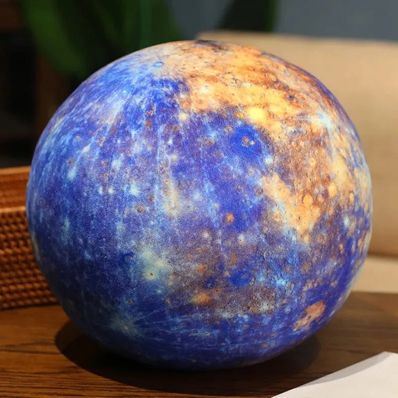 Simulierte Erde, Sonne, Mars, Mond, Stofftiere, Gefüllte Planeten im Sonnensystem, weiche Puppe, Kissen, Kissen, Junge, Mädchen, Geburtstagsgeschenk
