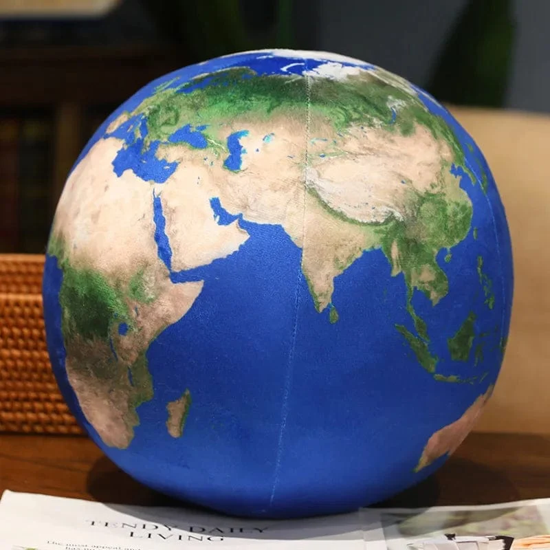 Simulierte Erde, Sonne, Mars, Mond, Stofftiere, Gefüllte Planeten im Sonnensystem, weiche Puppe, Kissen, Kissen, Junge, Mädchen, Geburtstagsgeschenk