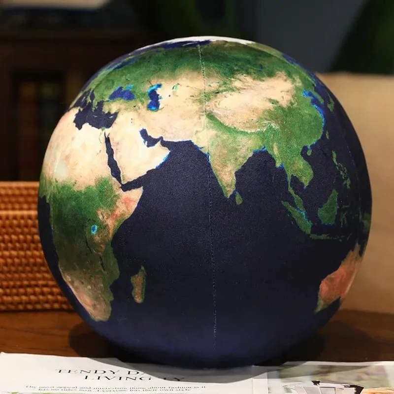 Simulierte Erde, Sonne, Mars, Mond, Stofftiere, Gefüllte Planeten im Sonnensystem, weiche Puppe, Kissen, Kissen, Junge, Mädchen, Geburtstagsgeschenk