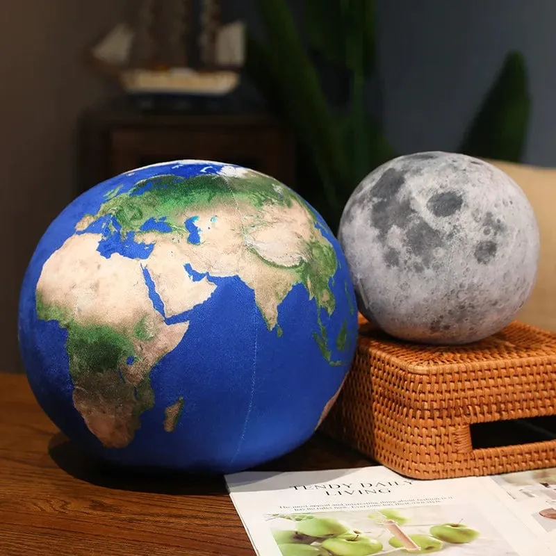 Simulierte Erde, Sonne, Mars, Mond, Stofftiere, Gefüllte Planeten im Sonnensystem, weiche Puppe, Kissen, Kissen, Junge, Mädchen, Geburtstagsgeschenk