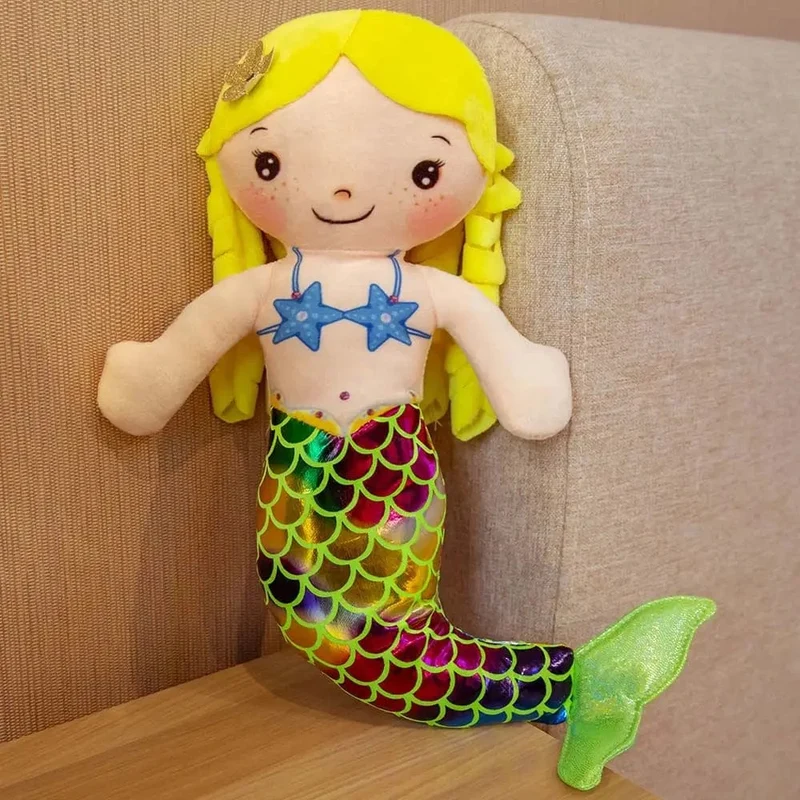 1PC 30cm Cartoon Meerjungfrau Plüsch Puppe Spielzeug Mini Kissen Plüsch Spielzeug für Geburtstag Geschenke