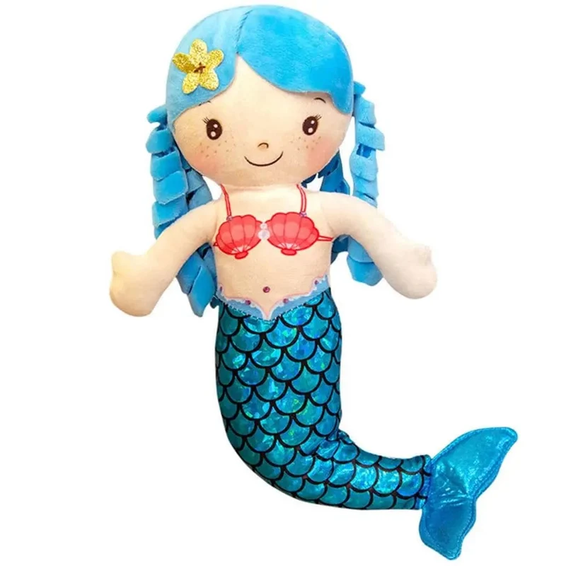 1PC 30cm Cartoon Meerjungfrau Plüsch Puppe Spielzeug Mini Kissen Plüsch Spielzeug für Geburtstag Geschenke