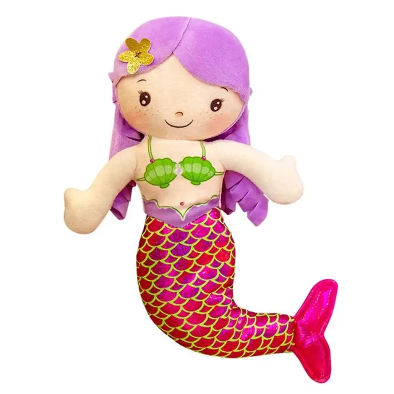 1PC 30cm Cartoon Meerjungfrau Plüsch Puppe Spielzeug Mini Kissen Plüsch Spielzeug für Geburtstag Geschenke