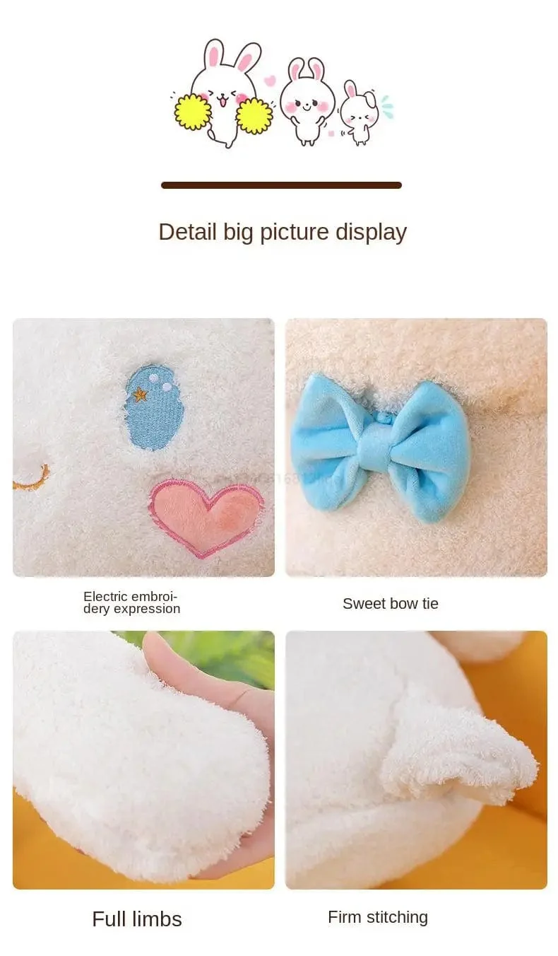Anime Sanrio Kawaii Cinnamoroll Plüschtiere Kissen Actionfigur Stofftier Comfort Soft Puppe Kinderspielzeug Weihnachtsgeschenk