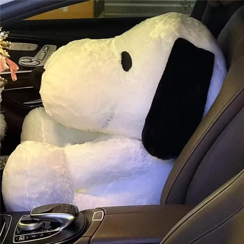 40/60 cm MINISO Snoopy Plüschtier Snoopy Stoffpuppe Kinderspielzeug Kissen Koreanischer Lazy Style Home Decoration Geschenk für Mädchen