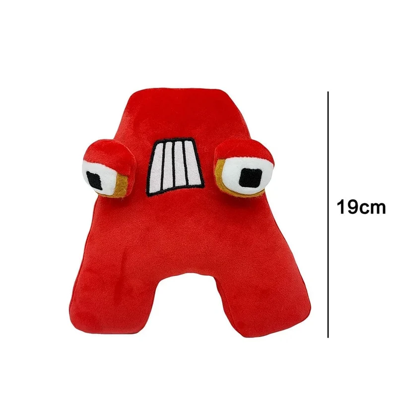 26 stücke Alphabet Lore Plüsch Englisch Brief Stofftier Plushie Puppe Spielzeug Geschenk Für Kinder Kinder Pädagogisches Weihnachten Geschenke