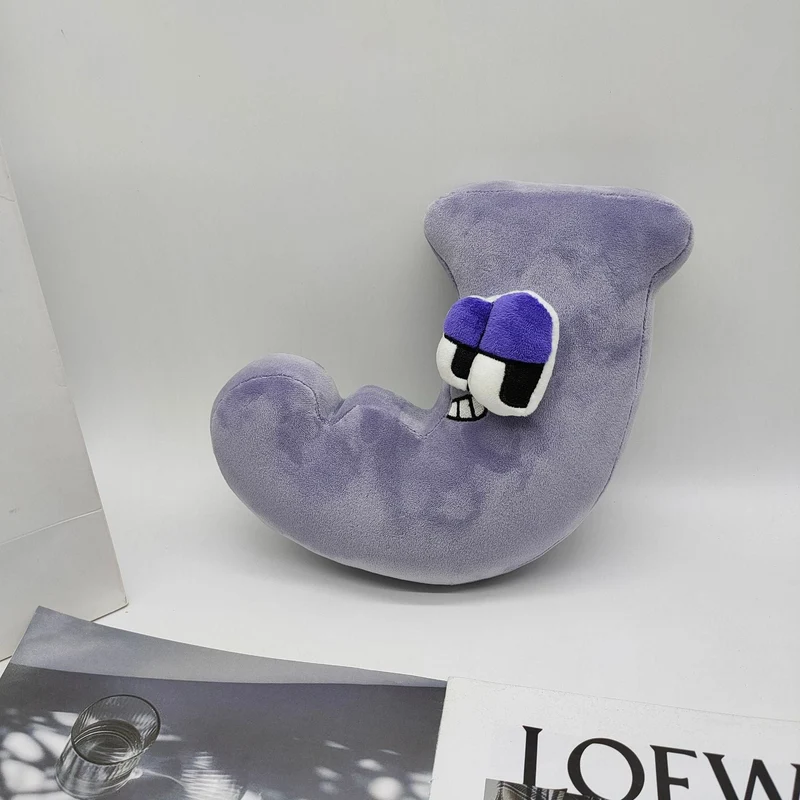 26 stücke Alphabet Lore Plüsch Englisch Brief Stofftier Plushie Puppe Spielzeug Geschenk Für Kinder Kinder Pädagogisches Weihnachten Geschenke