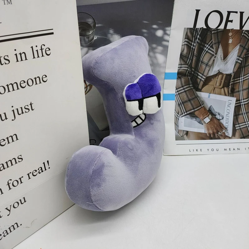 26 stücke Alphabet Lore Plüsch Englisch Brief Stofftier Plushie Puppe Spielzeug Geschenk Für Kinder Kinder Pädagogisches Weihnachten Geschenke
