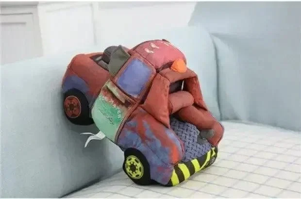 2023 25cm Disney Cartoon Pixar Cars Mater Lightning, McQueen Friends Mater Weiche Baumwolle Plüschtiere Puppe Gefüllte Geschenke für Kinder