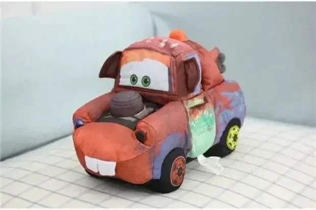 2023 25cm Disney Cartoon Pixar Cars Mater Lightning, McQueen Friends Mater Weiche Baumwolle Plüschtiere Puppe Gefüllte Geschenke für Kinder