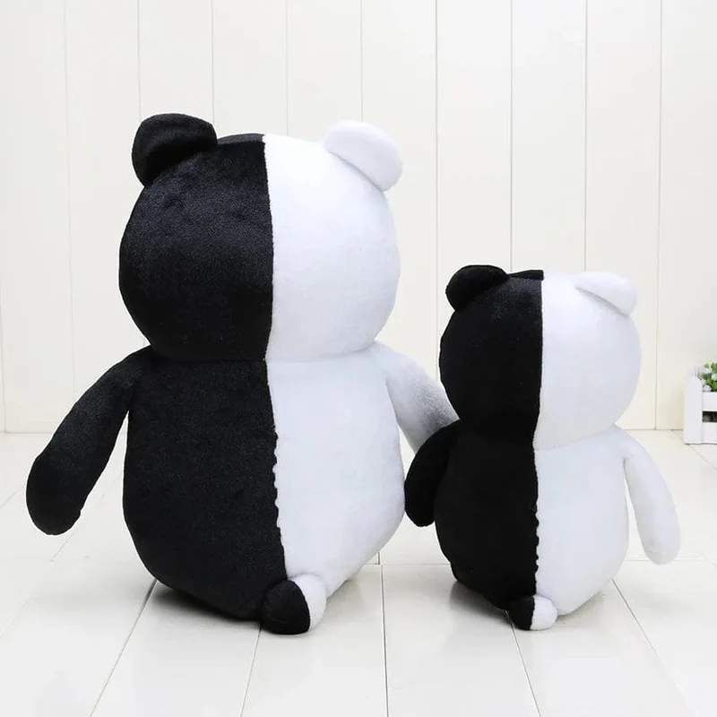 25/40 cm Anime Dangan Ronpa Super Danganronpa 2 Monokuma Schwarz-Weiß-Bär Plüschtier Bär Weiches Stofftier Puppen Spielzeug