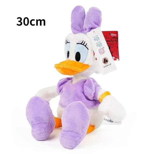 Disney Donald Duck Daisy Plüsch Spielzeug Cartoon Tier Mickey Minnie Maus Stofftier Puppen Kinder Geburtstag Weihnachten Präsentiert Geschenk