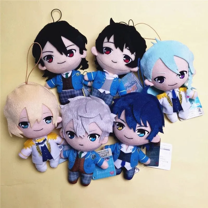 24 Stil 10–15 cm Ensemble Stars Puppe Sakuma Ritsu Sena Izumi Mika Kagehira Stoffpuppen Kawaii Sakuma Plüschtier Geschenk für Kinder