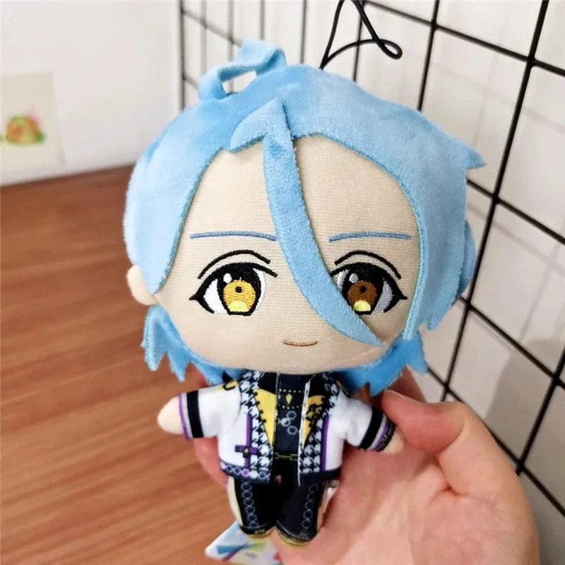 24 Stil 10–15 cm Ensemble Stars Puppe Sakuma Ritsu Sena Izumi Mika Kagehira Stoffpuppen Kawaii Sakuma Plüschtier Geschenk für Kinder