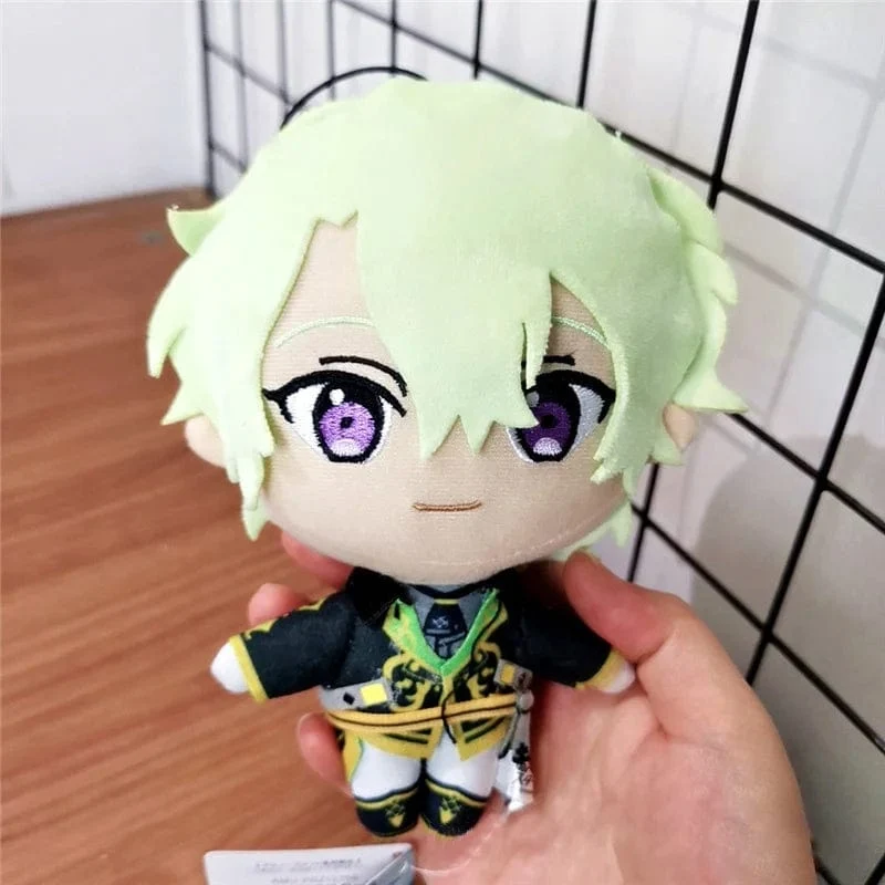 24 Stil 10–15 cm Ensemble Stars Puppe Sakuma Ritsu Sena Izumi Mika Kagehira Stoffpuppen Kawaii Sakuma Plüschtier Geschenk für Kinder