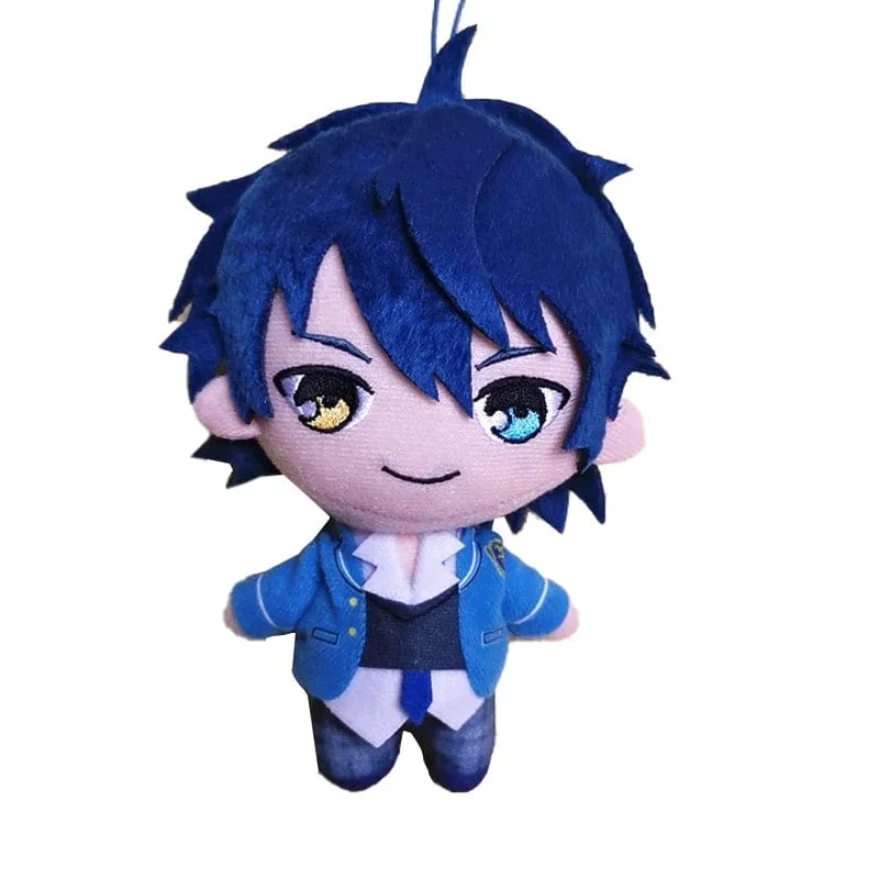 24 Stil 10–15 cm Ensemble Stars Puppe Sakuma Ritsu Sena Izumi Mika Kagehira Stoffpuppen Kawaii Sakuma Plüschtier Geschenk für Kinder