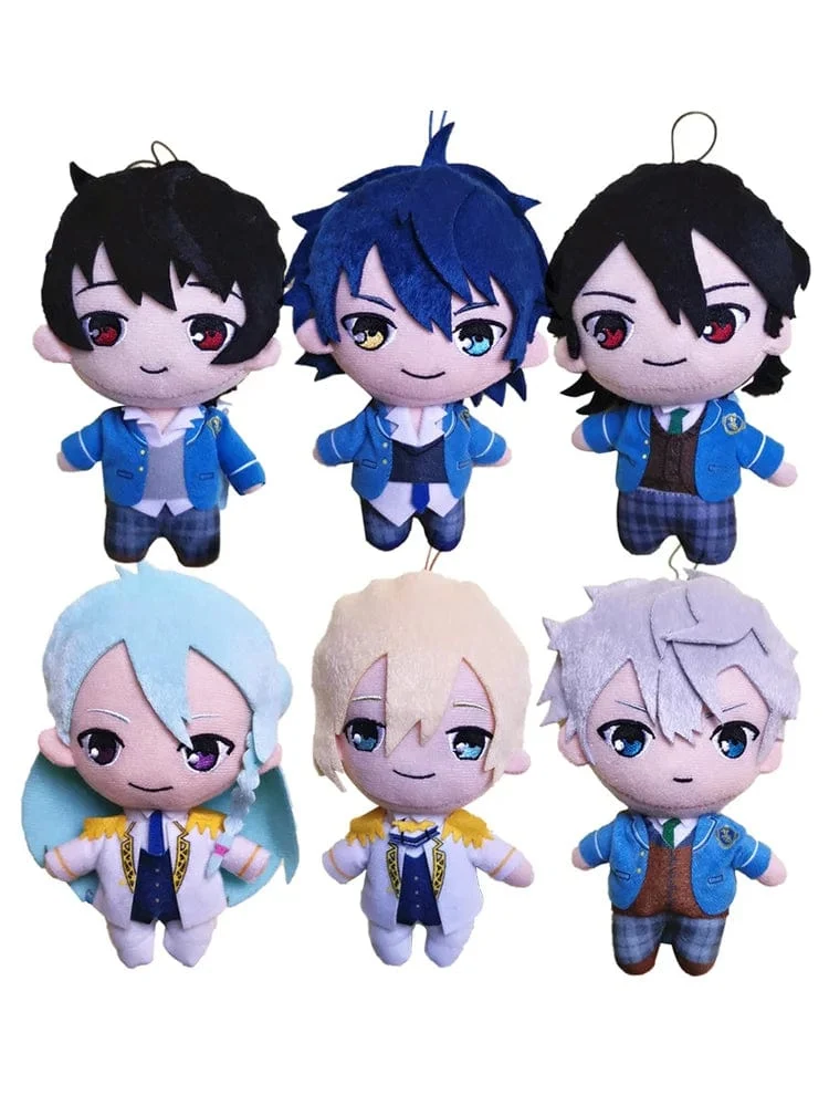 24 Stil 10–15 cm Ensemble Stars Puppe Sakuma Ritsu Sena Izumi Mika Kagehira Stoffpuppen Kawaii Sakuma Plüschtier Geschenk für Kinder