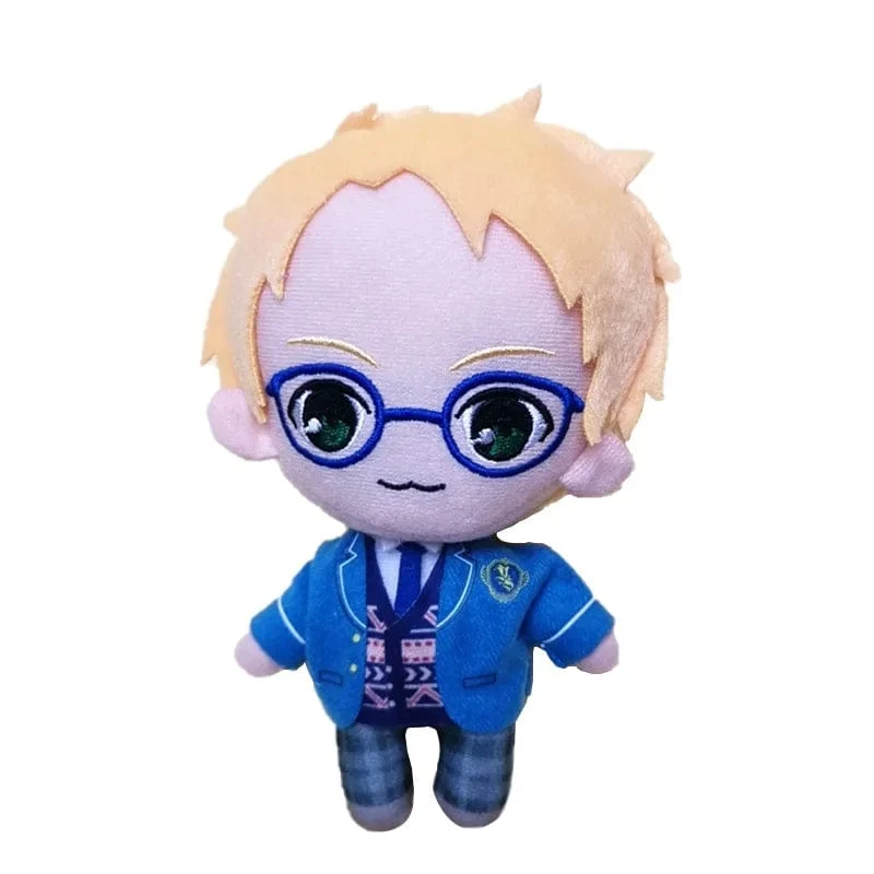 24 Stil 10–15 cm Ensemble Stars Puppe Sakuma Ritsu Sena Izumi Mika Kagehira Stoffpuppen Kawaii Sakuma Plüschtier Geschenk für Kinder