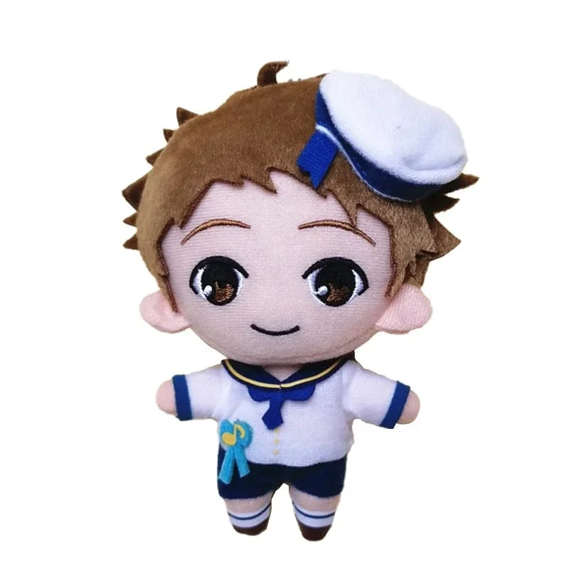 24 Stil 10–15 cm Ensemble Stars Puppe Sakuma Ritsu Sena Izumi Mika Kagehira Stoffpuppen Kawaii Sakuma Plüschtier Geschenk für Kinder