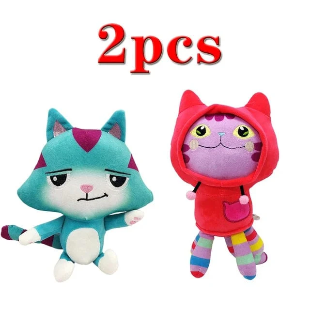 Tiere Plüsch Gabby Puppenhaus Schönes Plüsch Gaby Spielzeug Plüschhaus Katzenpuppe Cartoon Kuscheltiere Meerjungfrau Katze Plüschpuppen Kinder