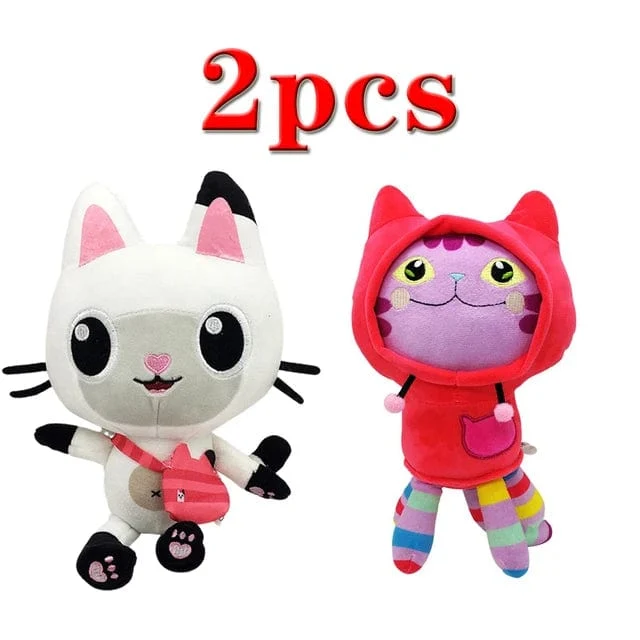 Tiere Plüsch Gabby Puppenhaus Schönes Plüsch Gaby Spielzeug Plüschhaus Katzenpuppe Cartoon Kuscheltiere Meerjungfrau Katze Plüschpuppen Kinder