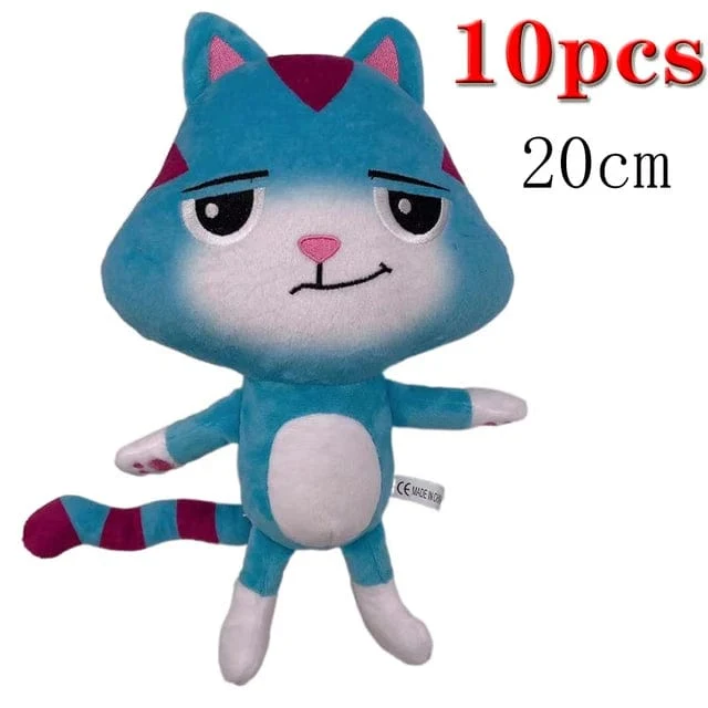 Tiere Plüsch Gabby Puppenhaus Schönes Plüsch Gaby Spielzeug Plüschhaus Katzenpuppe Cartoon Kuscheltiere Meerjungfrau Katze Plüschpuppen Kinder