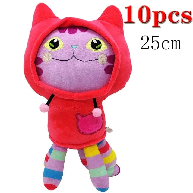 Tiere Plüsch Gabby Puppenhaus Schönes Plüsch Gaby Spielzeug Plüschhaus Katzenpuppe Cartoon Kuscheltiere Meerjungfrau Katze Plüschpuppen Kinder