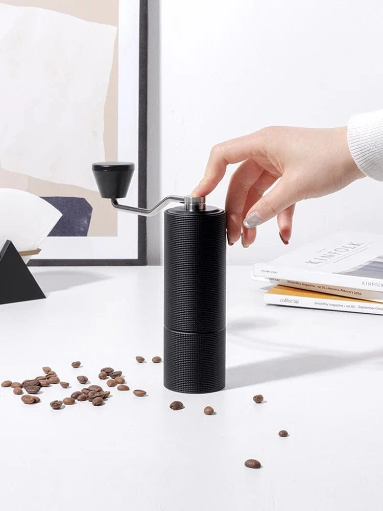 TIMEMORE Chestnut C3 Manuelle Kaffeemühle S2C Grat im Inneren Tragbare Handkaffeemühle mit doppelter Lagerpositionierung