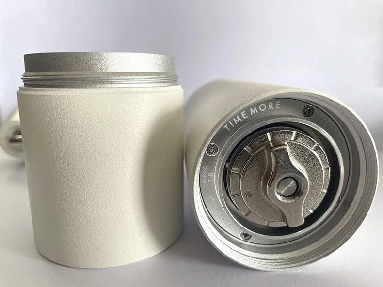 TIMEMORE Chestnut C3 Manuelle Kaffeemühle S2C Grat im Inneren Tragbare Handkaffeemühle mit doppelter Lagerpositionierung