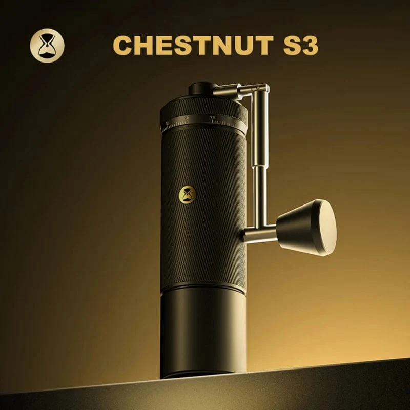 TIMEMORE CHESTNUT S3 Manuelle Kaffeemühle Externe Einstellung 0.015mm/klicken S2C890 Grat Innen Hand Espresso Mühle