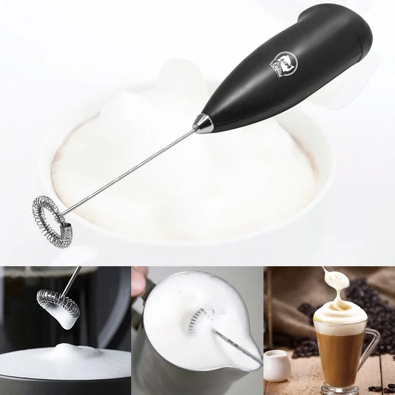 Manuelle Kaffeemühle Mini Edelstahl Handgefertigte Kaffeebohnenmühlen Mühle Schäumer Küchenwerkzeug Kaffeezubehör