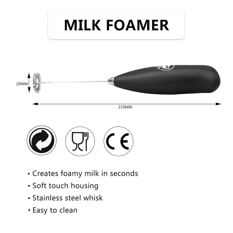 Manuelle Kaffeemühle Mini Edelstahl Handgefertigte Kaffeebohnenmühlen Mühle Schäumer Küchenwerkzeug Kaffeezubehör