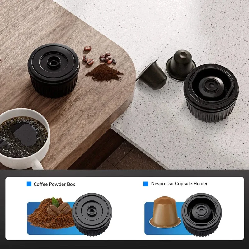Tragbare Kaffeemaschine MIUI Kleine Espressomaschine DC12V Reisekaffeemaschine für Auto Outdoor Camping Backpacker Leicht